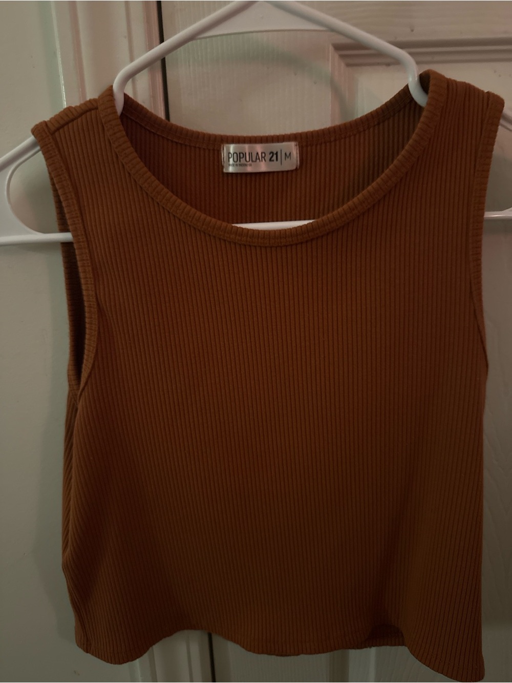 Women's Ribbed Tank Top